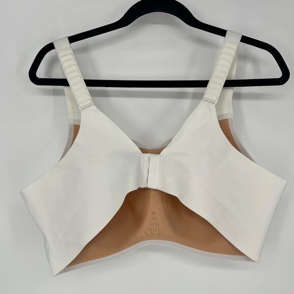 KNIX Catalyst Sports Bra Triple White Women's Size 7 - Picture 5 of 10